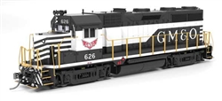 Broadway Limited 10015 HO EMD GP35 Low Nose Sound and DCC Paragon4 Gulf Mobile & Ohio #626