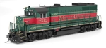 Broadway Limited 10026 HO EMD GP35 Low Nose Standard DC Stealth Christmas Holiday #2512
