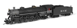 Broadway Limited 10081 N USRA 2-8-2 Light Mikado Sound and DCC Paragon4 Nacionales de Mexico #2209