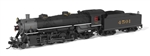 Broadway Limited 10124 N USRA 2-8-2 Light Mikado Sound and DCC Paragon4 Southern Railway #4501