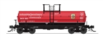 Broadway Limited 10351 HO 6000-Gallon Chlorine Tank Car 2-Pack Columbia Southern SACX #655 656