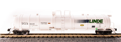 Broadway Limited 3724 N Cryogenic Tank Linde 2 pk