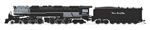 Broadway Limited 6988 N 4-6-6-4 Challenger Late Version Sound DCC and Smoke Paragon4 Denver & Rio Grande Western #3805 Coal Tender