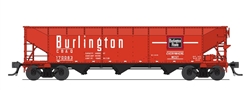 Broadway Limited 7380 HO 70T Tripple Hopper Burlington CBQ 170350
