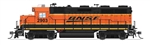 Broadway Limited 7533 HO EMD GP35 Low Nose Sound and DCC Paragon4 BNSF Railway #2919