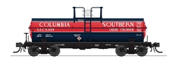 Broadway Limited 7667 HO 6K Gallon Tank 1950s 2pk B Columbia Southern Hooker