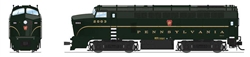 Broadway Limited 7693 HO Class BF16 Baldwin RF16A Sharknose A Sound & DCC Paragon4 Pennsylvania Railroad #2002A Trainphone, Single Stripe; Brunswick Green