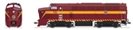 Broadway Limited 7704 HO Baldwin RF16 Sharknose A-Unpowered B Set w/Sound & DCC Paragon4 Duluth Missabe & Iron Range #728 729