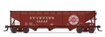 Broadway Limited 8119 HO AAR 70-Ton 3-Bay Hopper w/Load Seaboard Air Line #38256