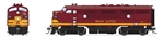 Broadway Limited 8340 HO EMD F3A Standard DC Stealth Soo Line #202A