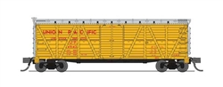 Broadway Limited 8470 N PRR K7 Stock Car with Sheep Sounds Union Pacific #49424 Armour Yellow