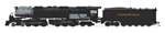 Broadway Limited 8659 N 4-6-6-4 Challenger Late Version Standard DC Stealth Clinchfield #670 Coal Tender
