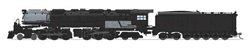 Broadway Limited 8661 N 4-6-6-4 Challenger Late Version Standard DC Stealth Painted Unlettered Coal Tender