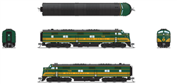 Broadway Limited 8765 N EMD E7A Sound & DCC Paragon4 Maine Central #705