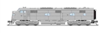 Broadway Limited 8802 N EMD E7A Standard DC Stealth Series Undecorated