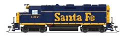 Broadway Limited 8881 HO EMD GP35 Low Nose Sound and DCC Paragon4 Santa Fe #1342
