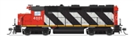 Broadway Limited 8920 HO EMD GP35 Low Nose Sound and DCC Paragon4 Canadian National #4000  Sargent Stripe