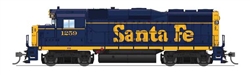 Broadway Limited 9131 HO EMD GP30 Sound and DCC Paragon4 Santa Fe #1263