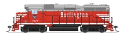 Broadway Limited 9134 HO EMD GP30 Sound and DCC Paragon4 Burlington Northern #2250