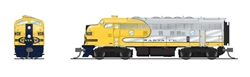 Broadway Limited 9243 N EMD F7 A-Unpowered B Set Sound and DCC Paragon4 Santa Fe #341 341A Yellowbonnet