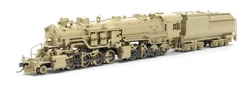 Broadway Limited 9437 HO Class SA-C-6 2-8-8-0 Bullmoose Pre-1944 Standard DC Stealth Painted, Unlettered  Brass