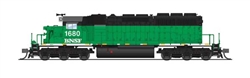 Broadway Limited 9463 N EMD SD40-2 Low Nose Sound and DCC Paragon4 BNSF Railway #1686 Ex-BN