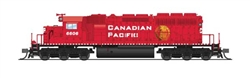 Broadway Limited 9483 N EMD SD40-2 Low Nose Standard DC Stealth BNSF Railway #1686 Ex-BN