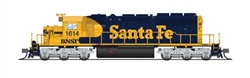 Broadway Limited 9481 N EMD SD40-2 Low Nose Standard DC Stealth BNSF Railway #6951 Ex-Santa Fe Warbonnet