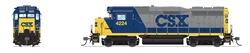 Broadway Limited 9568 HO EMD GP30 Low Nose Standard DC Stealth CSX #4224