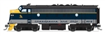 Broadway Limited  9661 HO EMD F3A Standard DC Stealth South Branch Valley Chesapeake & Ohio #8016