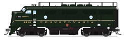 Broadway Limited 9672 HO EMD F3 A-Unpowered B Set Sound and DCC Paragon4 Pennsylvania Railroad #9510A, 9510B Single Stripe, Brunswick Green