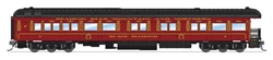 Broadway Limited 9724 HO Heavyweight Business Car Observation Reading Blue Mountain & Northern #1 Black Diamond