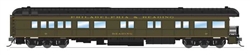 Broadway Limited 9731 HO Heavyweight Business Car Observation Philadelphia & Reading #10 Pullman Green