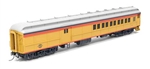 Broadway Limited 9742 HO Heavyweight Coach-Baggage-Combine Chessie Steam Special #2