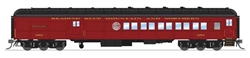 Broadway Limited 9744 HO Heavyweight Coach-Baggage-Combine Reading Blue Mountain & Northern #1254