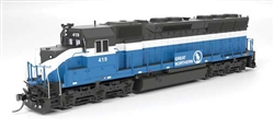 Broadway Limited 9802 HO SD45 GN 419 Blue w/Sound