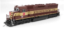 Broadway Limited 9825 HO EMD SD45 Sound and DCC Paragon4 Wisconsin Central #7514