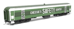 Broadway Limited 9931 HO Heavyweight Railroad Instruction Exhibit Car Chessie System B&O #CSC-1