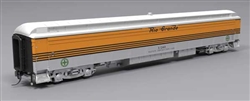 Broadway Limited 9932 HO Heavyweight Railroad Instruction Exhibit Car Denver & Rio Grande Western #X-200