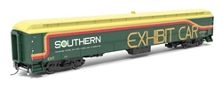 Broadway Limited 9939 HO Heavyweight Railroad Instruction Exhibit Car Southern Railway #24  Exhibit Car