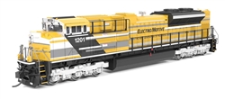 Broadway Limited 9967 N EMD SD70ACe Standard DC Stealth Electro-Motive Division/Progress Rail #1201
