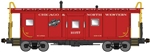 Bluford 42081 N International Car Bay Window Caboose Phase 2 Chicago & North Western 10363