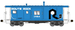 Bluford 44170 N International Car Bay Window Caboose Phase 4 Rock Island #17154