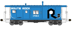 Bluford 44170 N International Car Bay Window Caboose Phase 4 Rock Island #17154