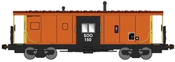 Bluford 44271 N International Car Bay Window Caboose Phase 4 Soo Line 157