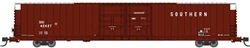 Bluford 86830 N Pullman-Standard 86' Auto Parts Double-Door Boxcar Southern Railway #42427  Claytor Scheme 1980s