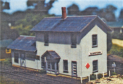 Blair Line 178 HO Blairstown 2-Story Depot Kit