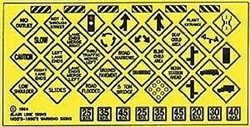 Blair Line 210 O Warning No.4 Hwy Signs
