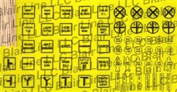 Blair Line 244 O Vintage Caution Signs