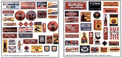 Blair Line 260 O Porcelain Ad Signs
